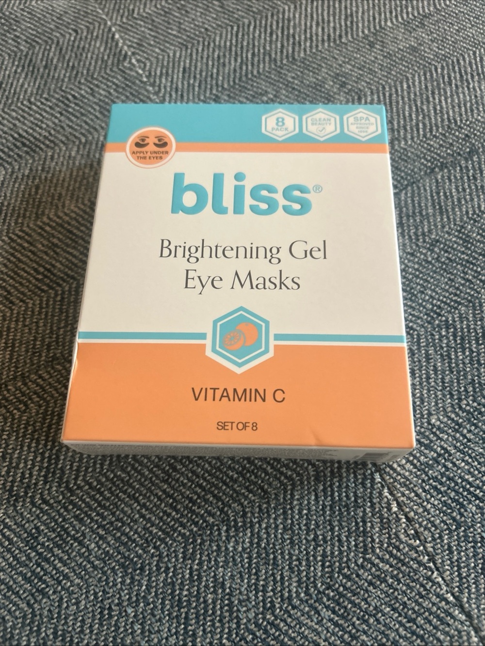 Bliss Brightening Gel Eye Masks Vitamin C Set Of 8